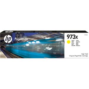 Consumable HP 973X High Yield Yellow Original PageWide Cartridge