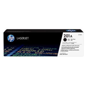 Cartuș de toner original HP 201A CF400A negru, capacitate standard de 1.420 pagini
