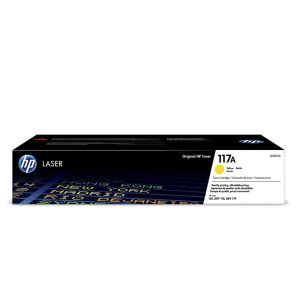 Cartuș de toner laser original HP 117A galben