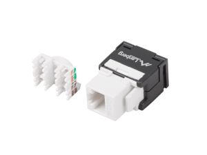 Конектор Lanberg keystone module toolless RJ45 180° UTP CAT.6a