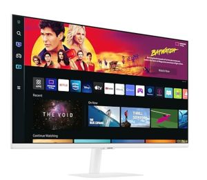 Monitor inteligent SAMSUNG M7 32 inch UHD VA plat 60 Hz 4 ms 300 cd/m2 3000:1 alb