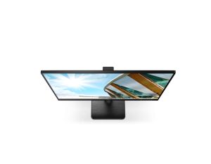 Monitor AOC 24P2QM, 23.8" VA WLED, 1920x1080@75Hz, 4ms GtG, 300cd m/2, 3000:1, 50M:1 DCR, Adaptive Sync, Low Blue Light, FlickerFree, 2Wx2, Tilt, Height Adjust, Pivot, Swivel, D-SUB, DVI, HDMI, DP, USB hub