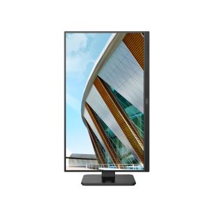 Monitor AOC 24P2QM, 23.8" VA WLED, 1920x1080@75Hz, 4ms GtG, 300cd m/2, 3000:1, 50M:1 DCR, Adaptive Sync, Low Blue Light, FlickerFree, 2Wx2, Tilt, Height Adjust, Pivot, Swivel, D-SUB, DVI, HDMI, DP, USB hub