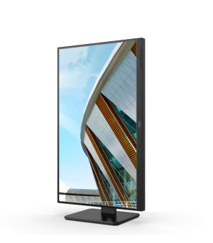 Monitor AOC 24P2QM, 23.8" VA WLED, 1920x1080@75Hz, 4ms GtG, 300cd m/2, 3000:1, 50M:1 DCR, Adaptive Sync, Low Blue Light, FlickerFree, 2Wx2, Tilt, Height Adjust, Pivot, Swivel, D-SUB, DVI, HDMI, DP, USB hub