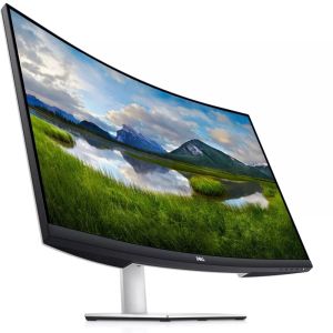 Monitor Dell S3221QSA, 32" Curved 4K AG, VA, 4ms, 3000:1, 300 cd/m2, UHD (3840x2160), AMD Radeon FreeSync, 99% sRGB, HDMI, DP, USB 3.0 hub, Speakers 2 x 5W, ComfortView , Audio Line-out, PBP, PIP, Height Adjustable, Tilt, Black