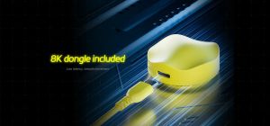 Scyrox професионална геймърска мишка V8 Black - Wireless Gaming Mouse - 8K Polling Rate