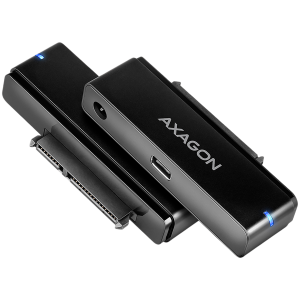 AXAGON ADSA-FPX USB-C 10Gbps - SATA 6G 2.5"/3.5" SSD/HDD FAST PORT X adapter incl. AC, adapter USB-C - USB-A