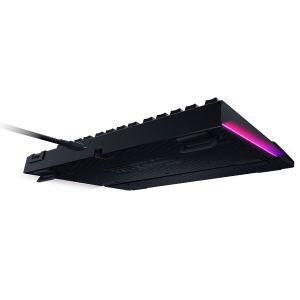 Razer BlackWidow V4 75%, Gaming Keyboard, US Layout, Razer Chroma RGB, Hot-swappable Design, Detachable Type C Cable, PCB & Case sound dampening foam, Up to 8,000 Hz polling rate, Doubleshot ABS Keycaps, Magnetic Plush Leatherette