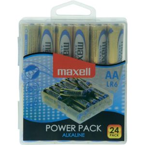 MAXELL Alkaline batteries LR6 1,5V AA 24 pcs. blister PVC case MAXELL