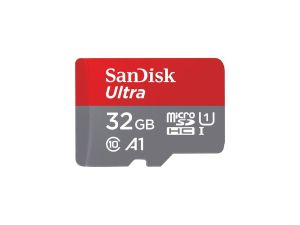 Card de memorie SANDISK Ultra microSDHC, 32GB, A1, UHS-I, U1, Clasa 10, 120MB/s, Adaptor