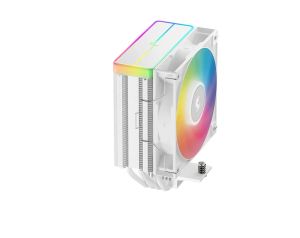 DeepCool охладител CPU Cooler AG400 White - Addressable RGB V2 - LGA1851/AM5