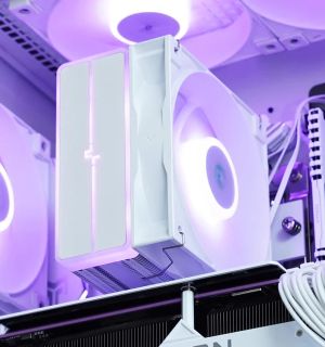 DeepCool охладител CPU Cooler AG400 White - Addressable RGB V2 - LGA1851/AM5