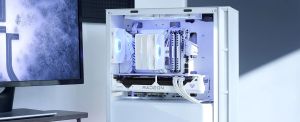 DeepCool охладител CPU Cooler AG400 White - Addressable RGB V2 - LGA1851/AM5