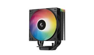 DeepCool охладител CPU Cooler AG400 Black - Addressable RGB V2 - LGA1851/AM5
