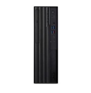Настолен компютър Acer Veriton, VX4720GT Intel Core i3-14100( up to 4.70GHz, 12MB), 16GB DDR5, 512GB SSD M.2, Intel UHD Graphics, TPM 2.0, GLAN, 300W 80PLUS Bronze, KBD& Mouse USB, Win 11 Pro, 3Y warranty