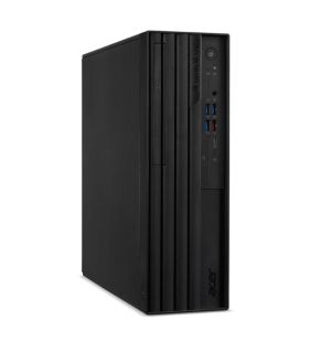 Настолен компютър Acer Veriton, VX4720GT Intel Core i3-14100( up to 4.70GHz, 12MB), 16GB DDR5, 512GB SSD M.2, Intel UHD Graphics, TPM 2.0, GLAN, 300W 80PLUS Bronze, KBD& Mouse USB, Win 11 Pro, 3Y warranty