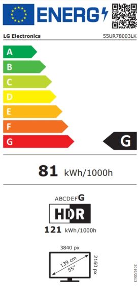 Televizor LG 55UR78003LK, 55 inchi 4K UltraHD TV 4K (3840 x 2160), DVB-T2/C/S2, webOS 23 Smart TV, ThinQ AI, procesor a5 AI 4K Gen6, WiFi, HDR10 pro, HLG, ALLM/HKGiG, Upscaling, sunet AI, control vocal, HDMI eARC, CI, LAN, USB, Bluetooth, suport cu 2 poli
