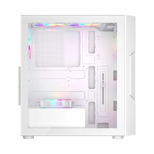 1stPlayer Case ATX - TRILOBITE T7 White - 4 fans included