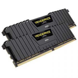 Corsair DDR4, 3200MHz 16GB 2x8GB Dimm, fără tampon, 16-18-18-36, XMP 2.0, Heatspreader Vengeance LPX negru, PCB negru, 1,35 V, pentru SKL, EAN:0843591070454