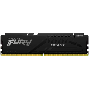 Kingston 16 GB 5200 MT/s DDR5 CL36 DIMM FURY Beast Black EXPO, EAN: 740617330885