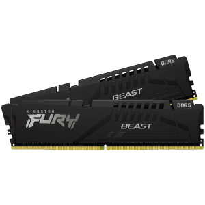 Kingston 32 GB 6000 MT/s DDR5 CL36 DIMM (Kit de 2) FURY Beast Black EXPO, EAN: 740617345841