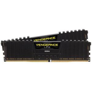 Corsair DDR4, 3600MHz 16GB 2 x 8GB DIMM, fără tampon, 18-22-22-42, 1R, XMP 2.0 Vengeance LPX Black, 1.35V, EAN:0840006612971