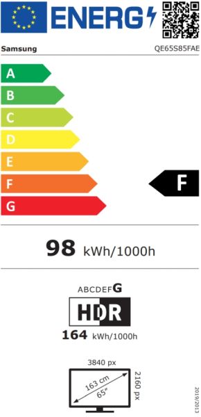 Телевизор Samsung OLED 65S85F, Smart, Ultra HD 4K, 100Hz ( Up to 120Hz) Model 2025