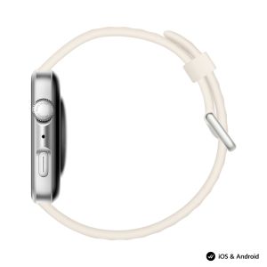 Часовник Huawei Watch Fit 4, Seiya-B19F, White + Huawei FreeBuds SE 2