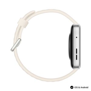 Часовник Huawei Watch Fit 4, Seiya-B19F, White + Huawei FreeBuds SE 2