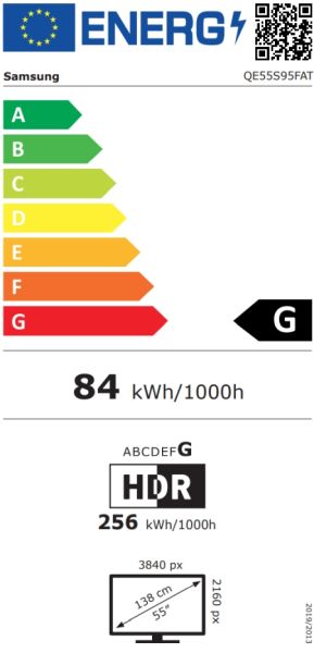 Телевизор Samsung OLED 55S95F,  Smart, Ultra HD 4K, Glare Free, 100Hz (Up to 165Hz) Model 2025