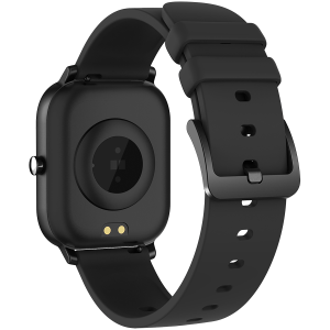 CANYON Wildberry SW-74, Smart watch, 1.3inches TFT full touch screen, Zinic+plastic body, IP67 waterproof, multi-sport mode, compatibility with iOS and android, black body with black silicon belt, Host: 43*37*9mm, Strap: 230x20mm, 45g