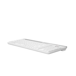 Wireless Keyboard A4TECH FBK25, Bluetooth & 2.4G, White, Smartphone Cradle