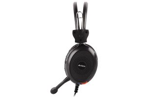 Căști cu microfon A4TECH HU-30, Stereo, USB, Negru