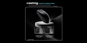 VXE професионална геймърска мишка Wireless Gaming Mouse Dragonfly R1 Pro Max 1K (4K compatible) - Kailh White Blade Switches, Purple
