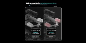 VXE професионална геймърска мишка Wireless Gaming Mouse Dragonfly R1 Pro Max 1K (4K compatible) - Kailh White Blade Switches, Purple