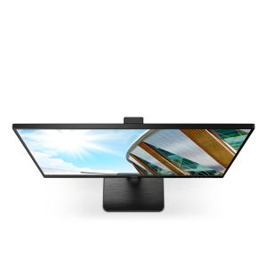 Monitor AOC Q27P2Q, 27" IPS WLED, 2560x1440@75Hz, 4ms GtG, 300cd m2, 1000:1, DCR 50M:1, FlickerFree, Low Blue Light, 2Wx2, Tilt, Height Adjust, Pivot, Swivel, D-SUB, HDMI , DP, USB hub