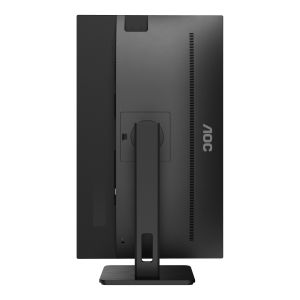 Monitor AOC Q27P2Q, 27" IPS WLED, 2560x1440@75Hz, 4ms GtG, 300cd m2, 1000:1, DCR 50M:1, FlickerFree, Low Blue Light, 2Wx2, Tilt, Height Adjust, Pivot, Swivel, D-SUB, HDMI , DP, USB hub