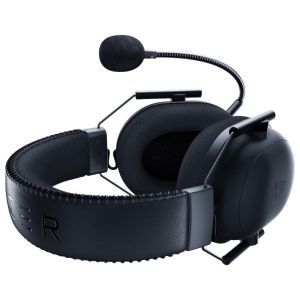 BlackShark V2 Pro (2023) - Negru, căști de gaming fără fir, driver Razer TriForce Titanium 50 mm, perne ovale pentru urechi, microfon detașabil în bandă super largă, THX Spatial Audio, tip A wireless (2,4 GHz), Bluetooth 5.2