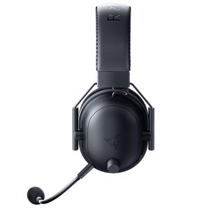 BlackShark V2 Pro (2023) - Negru, căști de gaming fără fir, driver Razer TriForce Titanium 50 mm, perne ovale pentru urechi, microfon detașabil în bandă super largă, THX Spatial Audio, tip A wireless (2,4 GHz), Bluetooth 5.2