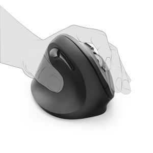 Hama Vertical, ergonomic EMW-500L" left-handed wireless mouse, 182697