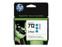 Consumable HP 712 Cyan Ink Cartridge 3-Pack
