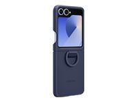 Case Samsung Galaxy Flip6 Silicone Case Ring Navy