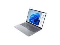 Laptop Lenovo ThinkBook 16 G7 AMD Ryzen 7 7735HS (până la 4,75 GHz, 16 MB), 32 GB (16+16) DDR5-4800, 1 TB SSD, 16 inchi WUXGA (1920x1200) IPS AG, AMD Radeon 68108, 681008, 681008 , 3 celule, WLAN, BT, FPR, DOS, 3Y CCI