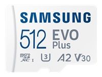 SAMSUNG microSD EVO PLUS 512GB 2024 incl. SD Adapter