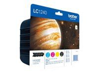 Consumable Brother LC-1240 BK/C/M/Y Value Bonus Pack Ink Cartridge for MFC-J6510/J6910