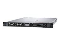 Server Dell PowerEdge R450, Chassis 4 x 3.5", Intel Xeon Silver 4309Y (8C/16T 2.80 GHz up to 3.60 GHz), 16GB 3200MT/s RDIMM, 1x480GB SSD, Rails, Bezel, Riser Config 0 1xOCP 3.0(x16)+ 1x16LP , No NIC, PERC H355 front load, iDRAC9 Enterprise, 800W x1, 3Y Ba