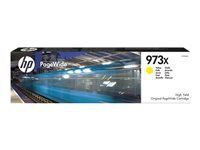 HP 973X original high yield yellow PageWide cartridge F6T83AE