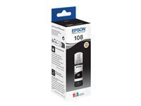 Sticla de cerneală neagră EPSON 108 EcoTank