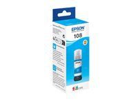 Sticla de cerneală ciană EPSON 108 EcoTank
