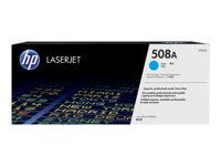 Cartuș de toner original HP 508A CF361A cyan, capacitate standard de 5.000 de pagini
